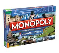 Winning-Moves Monopoly Newport Board Game – Newport Castle, Cathedral & Celtic Manor – 2–6 players
