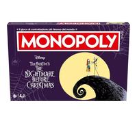 Winning Moves Monopoly Nightmare Before Christmas - Board Games, Adult Board Games, Kids Board Games, Board Games for 2, 2 to 6 People, Age 8+