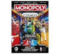 Monopoly Panini Prizm: 2024-25 and Legends NBA Trading Cards Booster Box | Collect or Use with Monopoly Panini Prizm: NBA Edition Games | Ages 8+