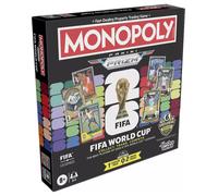 Monopoly Panini Prizm: FIFA World Cup Game I Football Board Game with Monopoly Panini Prizm FIFA World Cup 2026 Trading Cards I Ages 8+ - English Version