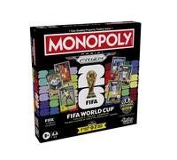 Monopoly Panini Prizm: FIFA World Cup Game I Football Board Game with Monopoly Panini Prizm FIFA World Cup 2026 Trading Cards I Ages 8+ - English Version