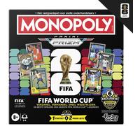 Monopoly Panini Prizm: FIFA World Cup-spel Voetbalbordspel met Monopoly Panini