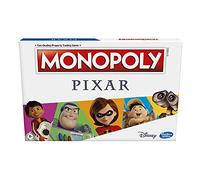 Monopoly: Pixar Edition Board Game for Kids 8 and Up, Buy Locations from Disney and Pixar's Toy Story, The Incredibles, Up, Coco, Lightyear, and More (Amazon Exclusive)
