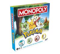 Monopoly Pokémon Edition Board Game - English Version Age 8+
