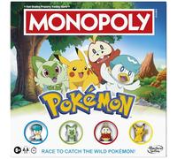 Monopoly Pokémon Edition Board Game | Ages 8 and Up | 2 to 4 Players | Kids Games for Pokémon Fans | Fun Family Games| 45 Mins. Avg.