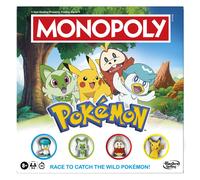 Monopoly Pokémon Edition Board Game - English Version Age 8+