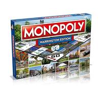 Winning Moves Warrington Monopoly Board Game English Edition, Family Game for ages 8 and up