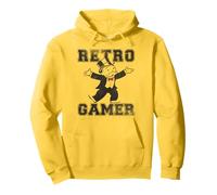 Monopoly Retro Gamer Mr. Monopoly Distressed Style Pullover Hoodie