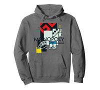 Monopoly Retro Icons Board Game Pullover Hoodie