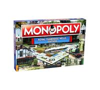 Winning Moves Royal Tunbridge Wells Monopoly Board Game, Advance to Tunbridge Wells Museum, G. Collins and Sons and Tunbridge Wells F.C. and trade your way to success, great gift for ages 8 plus