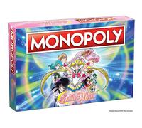 Monopoly Sailor Moon Board Game | Based on The Popular Anime TV Show | Custom Tokens Money and Game Board | Officially Licensed Merchandise