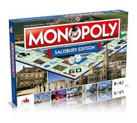 Winning Moves Salisbury Monopoly Board Game, Blue, One Size