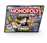Monopoly Speed Board Game, Play Monopoly in Under 10 Minutes, Fast-Playing Monopoly Board Game for A