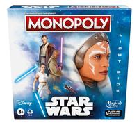 Hasbro Gaming Monopoly: Star Wars Light Side Edition Board Game for Families and Kids Ages 8 and Up,Star Wars Jedi Game for 2-6 Players,Family Games