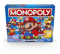 Monopoly Super Mario Celebration Edition Board Game for Super Mario Fans for Ages 8 and Up With Video Game Sound Effects