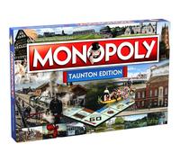 Winning Moves Taunton Monopoly Board Game, Buy and Sell Somerset County Cricket Club, The Museum of Somerset, Woodlands Castle and trade your way to success, gift for ages 8 plus