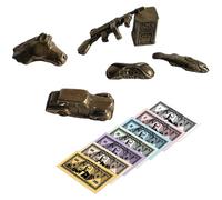 Winning Moves The Godfather Monopoly Board Game, Advance to Johnny Fontane, Kay Adams and Michael Corleone, expand your empire and trade your way to victory, 2-6 player game