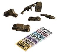 Winning Moves The Godfather Monopoly Board Game, Advance to Johnny Fontane, Kay Adams and Michael Corleone, expand your empire and trade your way to victory, 2-6 player game