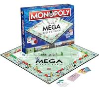 MONOPOLY THE MEGA EDITION BOARD GAME - NEW - FREE UK POSTAGE