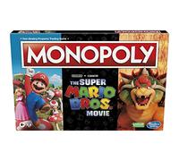 Monopoly The Super Mario Bros. Movie Edition Kids Board Game | Family Games for Super Mario Fans | Includes Bowser Token | Ages 8+ | 2-6 Players