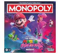 Monopoly: The Super Mario Galaxy Movie Edition Board Game I Fun Family Games for Children, Teens, Adults | 2 to 6 Players | Ages 8+ - English Version