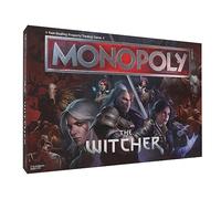 Monopoly The Witcher | Play as Crystal Skull, Flaming Book, Kaer Morhen, Lute and More | Officially Licensed Collectible Game Based On Popular Video Game Franchise