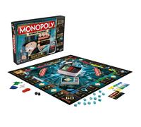 Monopoly Ultimate Banking Edition Board Game, Includes Electronic Banking Unit, Fun Christmas Board Game For Families And Kids, Strategy Game For Kids