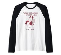 Monopoly Valentine's Day Take A Chance Win It All Poster Raglan Baseball Tee