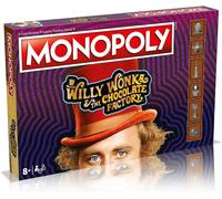 Winning Moves Willy Wonka and the Chocolate Factory Monopoly Board Game, Advance to Slugworth, Charlie Bucket and Furnace and trade your way to success, great gift for ages 8 plus