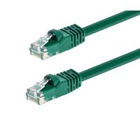 Monoprice 102140 7 ft 24AWG Cat5e 350MHz UTP Bare Copper Ethernet Network Cable - Green