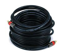 Monoprice 102684 50 ft RG6/U 75 Ohm Coaxial Audio/Video RCA CL2 Rated Cable