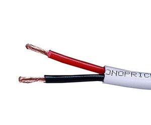 Monoprice 102822 50 ft 16AWG CL2 Rated 2-Conductor Oxygen Free Pure Bare Copper Speaker Wire Cable