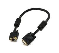Monoprice 105361 1.5 ft SVGA Super VGA Male to Male Monitor Cable with Ferrites