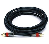 Monoprice 10ft High-quality Coaxial Audio/Video RCA CL2 Rated Cable - RG6/U 75ohm (for S/PDIF, Digital Coax, Subwoofer, and Compos Black