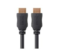 MonoPrice 12ft 28AWG Standard HDMI Cable w/Ferrite Cores - Black