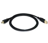 Monoprice 3-Feet USB 2.0 A Male to B Male 28/24AWG Cable (Gold Plated) (105437)