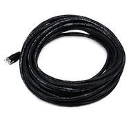 Monoprice 30-Feet 24AWG Cat6 550MHz UTP Ethernet Bare Copper Network Cable, Black (105017)