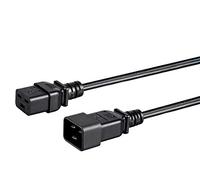 Monoprice 3ft 14AWG Power Extension Cord, 15A (IEC-320-C19 to IEC-320-C20)