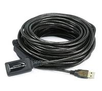 Monoprice 49-Feet 15M USB 2.0 A Male to A Female Active Extension/Repeater Cable (107532)