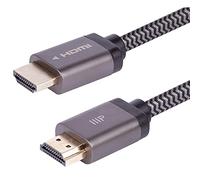 Monoprice 8K Certified Braided Ultra High Speed HDMI 2.1 Cable - 10 Feet - Black | 48Gbps, Compatible With Sony PS5, Microsoft Xbox Series X & Series S