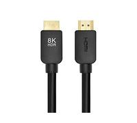 Monoprice 8K Certified Ultra High Speed HDMI 2.1 Cable - 48Gbps, Compatible with Sony PlayStation, Microsoft Xbox Series X and S, 10 feet, Black