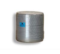 Monoprice Cat3 Ethernet Bulk Cable - Network Internet Cord - Flat,Stranded, UTP, Pure Bare Copper Wire, 26AWG, 1000ft, Silver