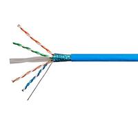 Monoprice Cat5e Ethernet Bulk Cable - Network Internet Cord - Solid, 350Mhz, STP, CMR, Riser Rated, Pure Bare Copper Wire, 24AWG, No Logo, 1000ft, Blue