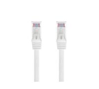 Monoprice Cat6 6in White 12-Pk Patch Cable UTP 24AWG 550MHz Pure Bare Copper Snagless RJ45 Flexboot Series Ethernet Cable
