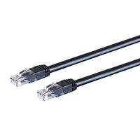 Monoprice Cat6 Outdoor Rated Ethernet Patch Cable - 25 Feet - Black | Snagless RJ45, Stranded, 550MHz, UTP, Pure Bare Copper Wire, 24AWG