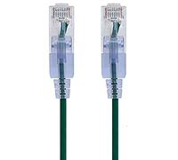 Monoprice Cat6A Ethernet Patch Cable - 10 Feet - Green (10 Pack) Snagless RJ45 550Mhz UTP Pure Bare Copper Wire 10G 30AWG - SlimRun Series