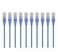 Monoprice Cat6A Ethernet Patch Cable 5 Feet Blue | Network Internet Cord R...