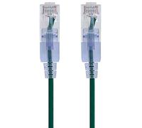 Monoprice Cat6A Ethernet Patch Cable - 5 Feet - Green (10 Pack) Snagless RJ45 550Mhz UTP Pure Bare Copper Wire 10G 30AWG - SlimRun Series