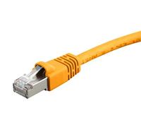 Monoprice Cat6A Ethernet Patch Cable - Network Internet Cord - RJ45, 550Mhz, STP, Pure Bare Copper Wire, 10G, 26AWG, 10ft, Yellow