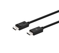 Monoprice DisplayPort 2.1 Cable 40Gbps 8K HDR 4K165Hz Ultra High-Speed 6ft Black